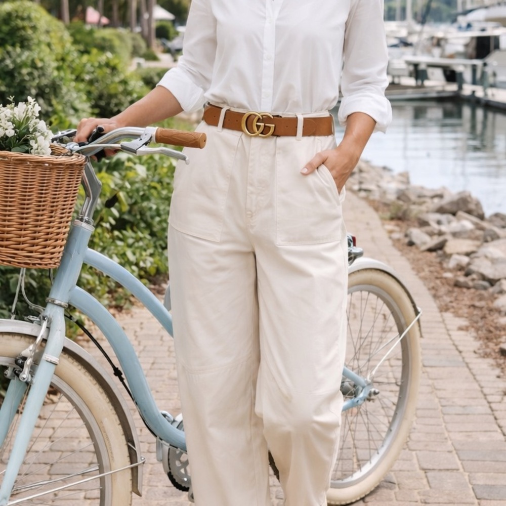 NWT, Banana Republic, The Barrel Pant, Front & Back Pockets, Relaxed Fit,Size XS - Picture 8 of 12